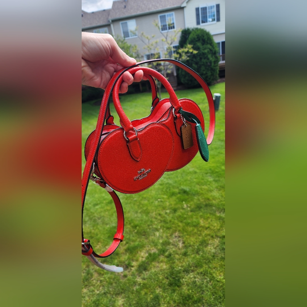 Coach Cherry Crossbody - Picture 4 of 12